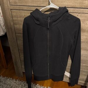 Lululemon Athletica Black Scuba Full Zip Hoodie